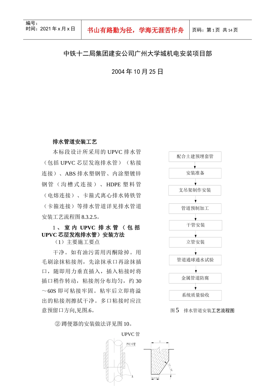 排水管道作业指导书_第2页