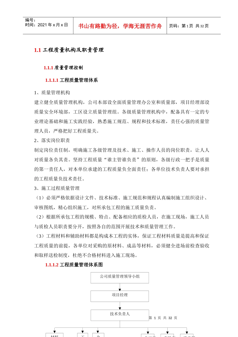 工程质量机构及职责管理_第1页