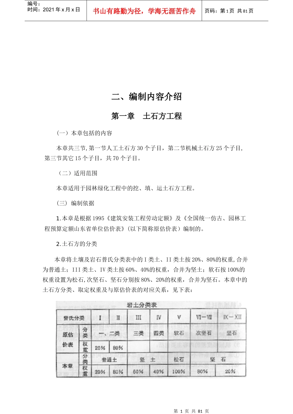 园林绿化消耗量定额、清单计价办法应用培训教材150820_第1页
