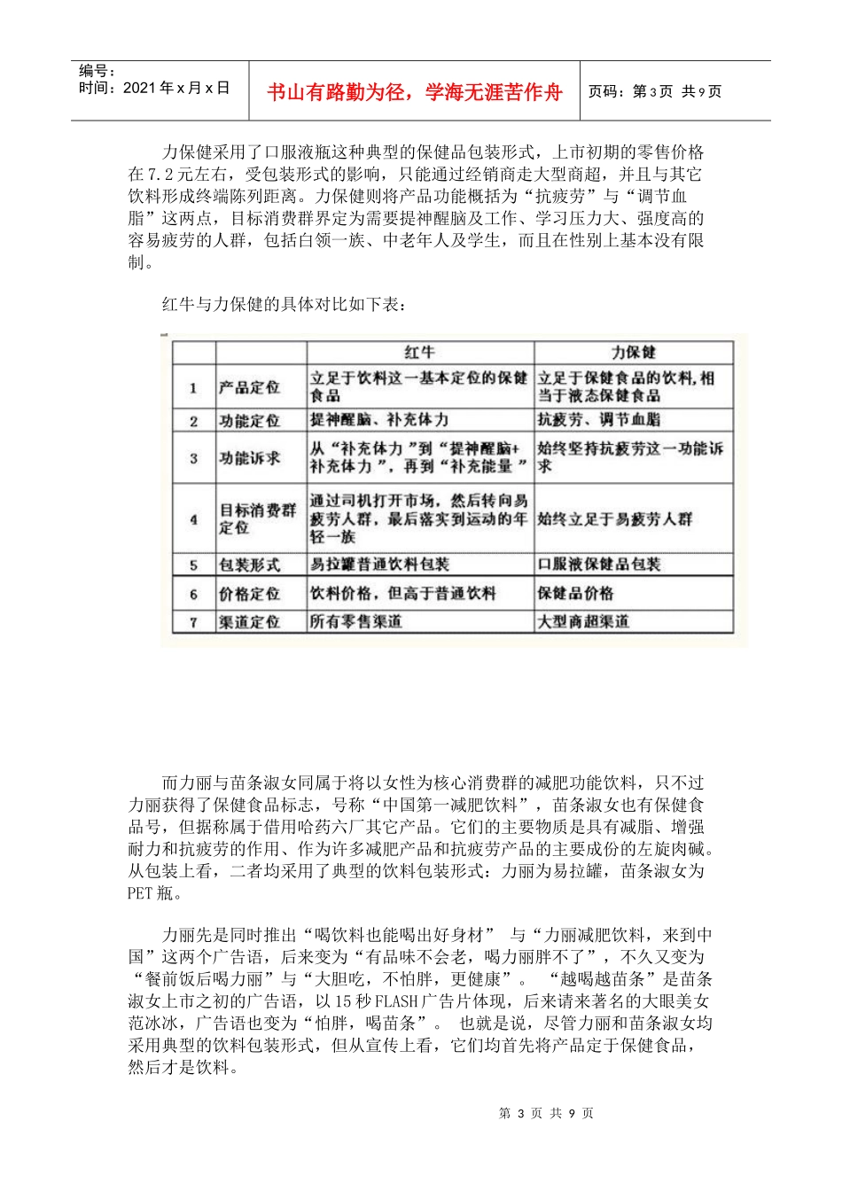 探讨某保健功能饮料的成功之道_第3页
