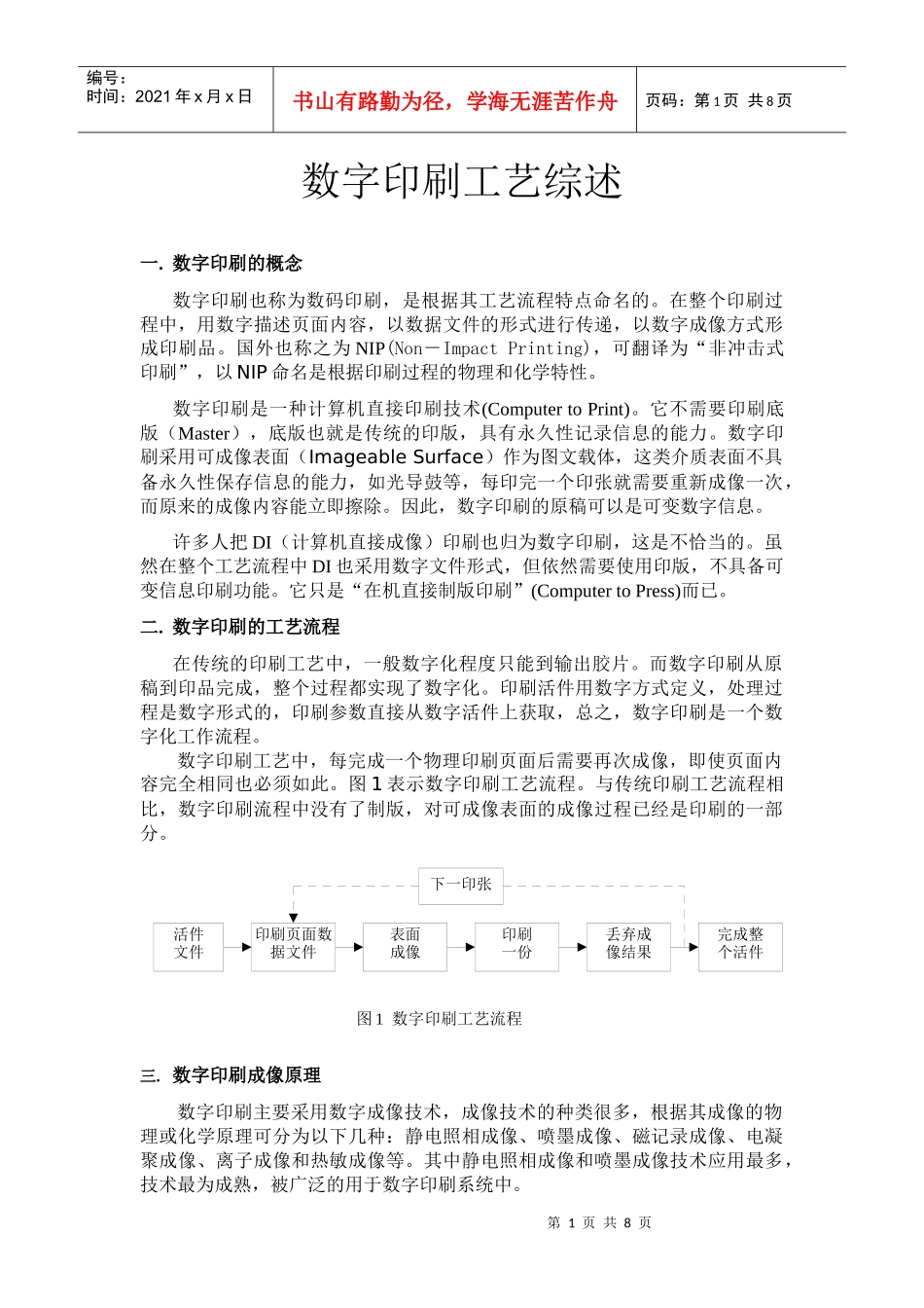 数字印刷工艺综述_第1页