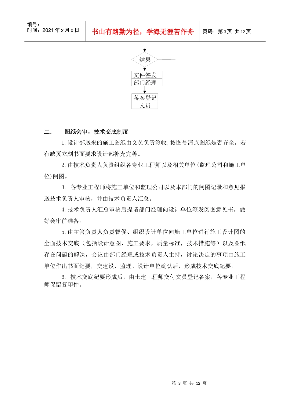 工程部工作制度及工作流程_第3页