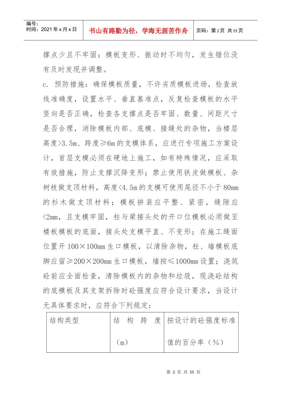 建筑工程常见质量通病的预防措施_第2页