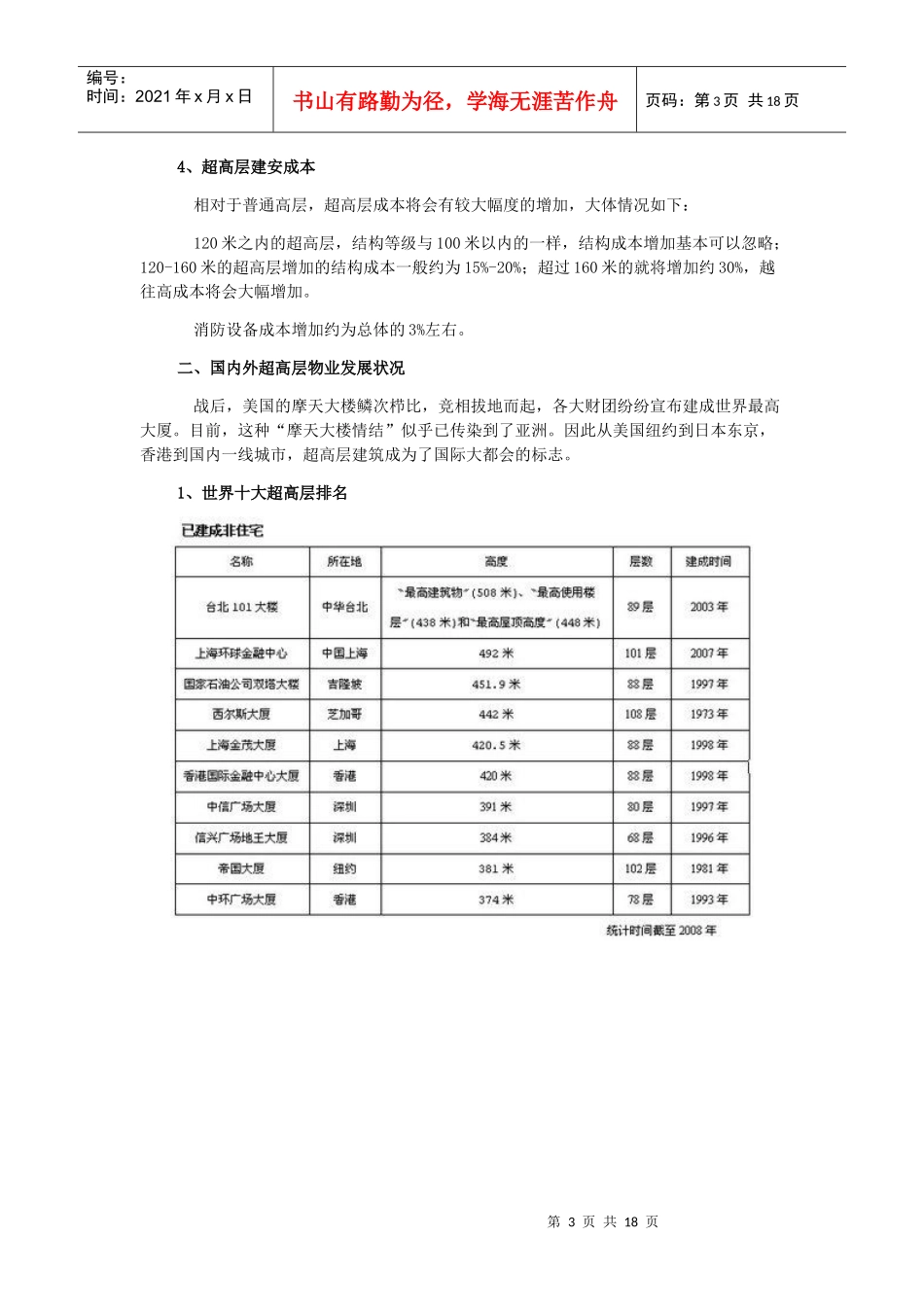 成都超高层物业研究报告书_第3页