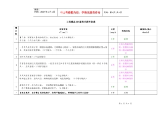 地产项目3D宣传片脚本
