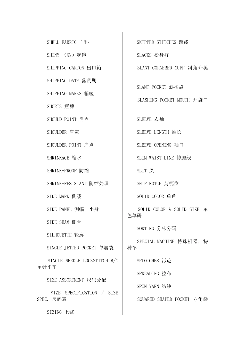 字典里查不到的纺织英语集(1)_第3页