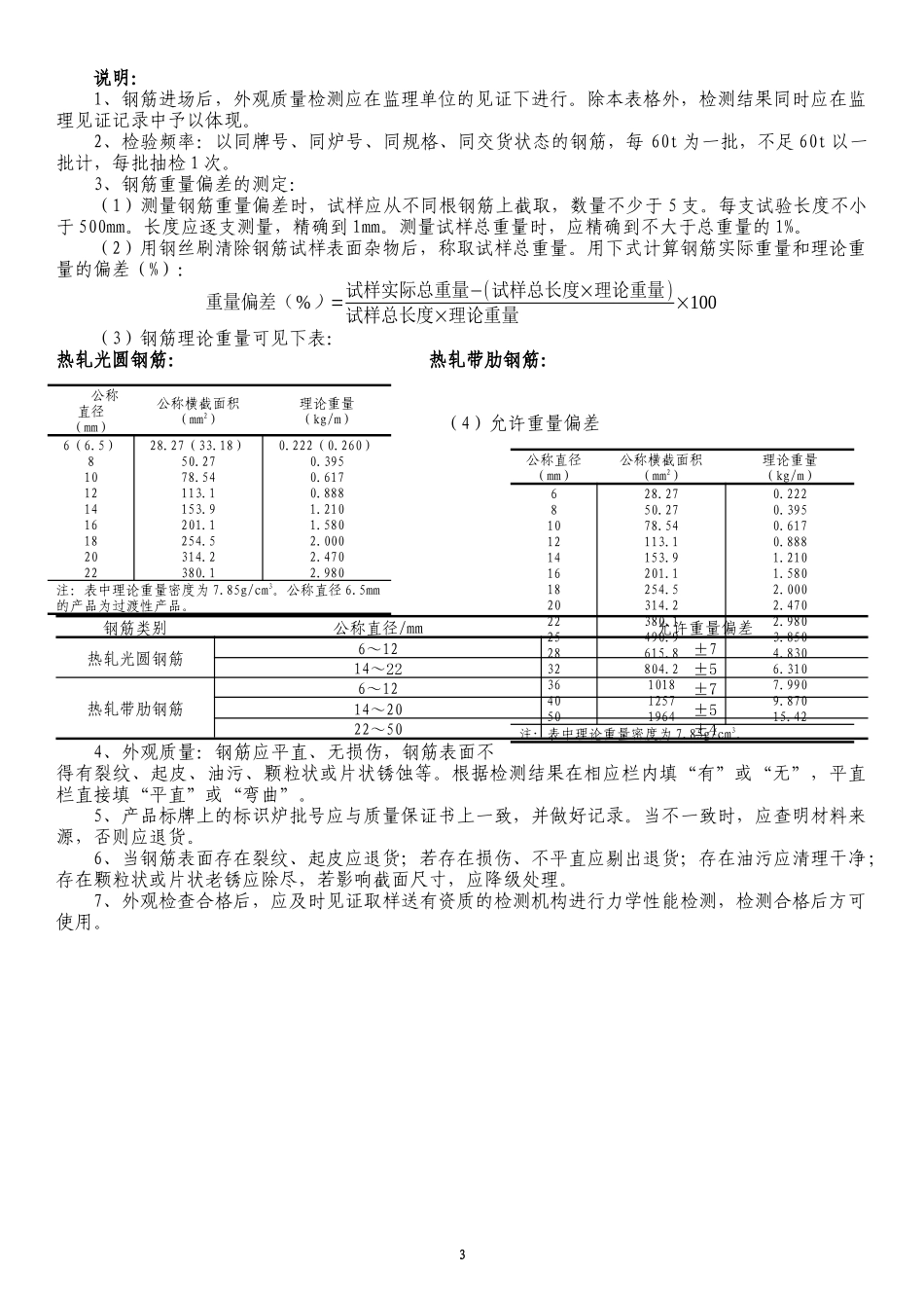 市政工程监理平行检验表格_第3页
