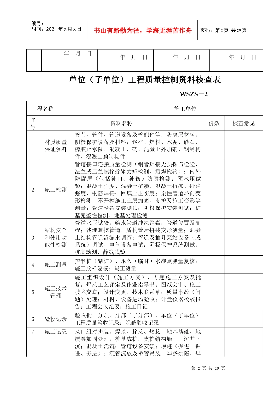市政排水表-总表_第2页