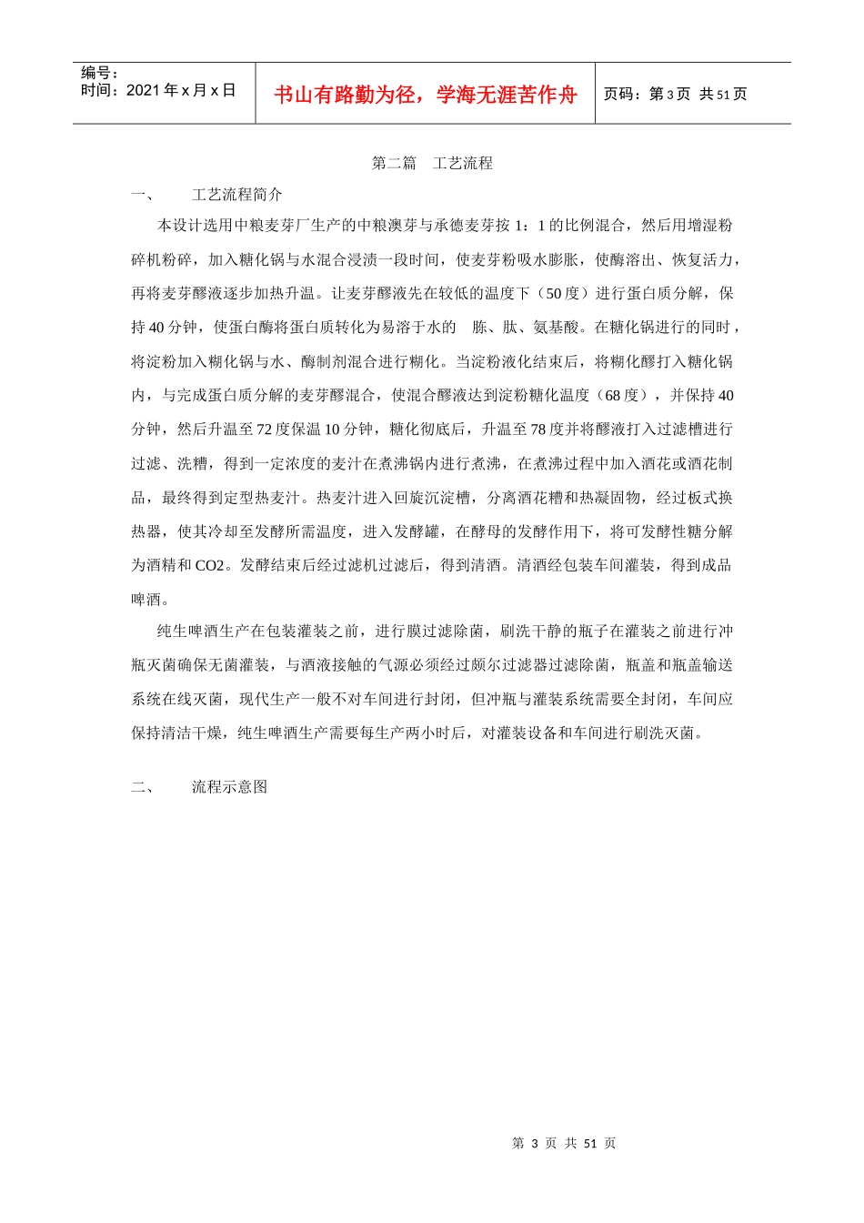啤酒工艺设计_第3页