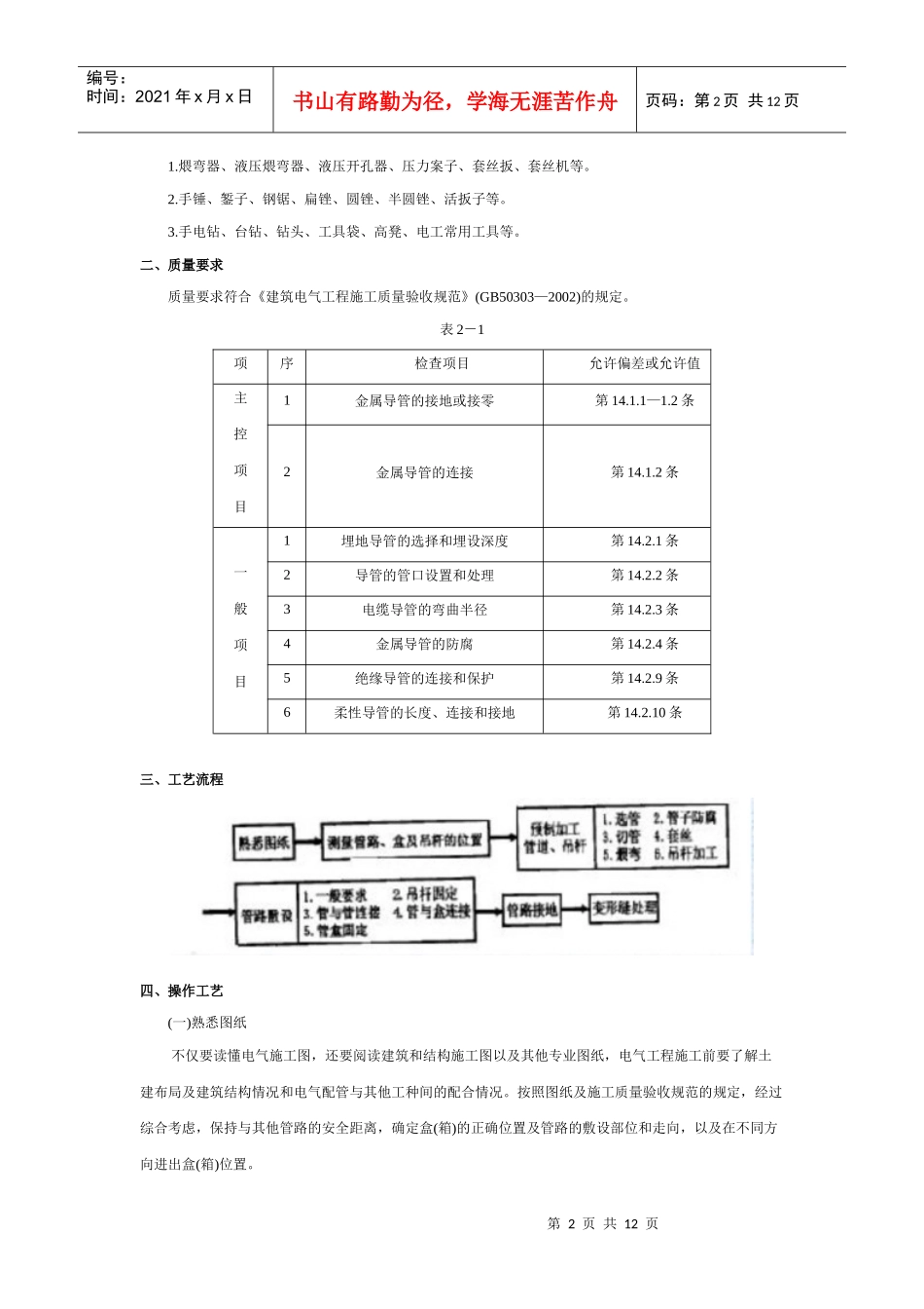 吊顶内管路敷设工程施工安全技术_第2页