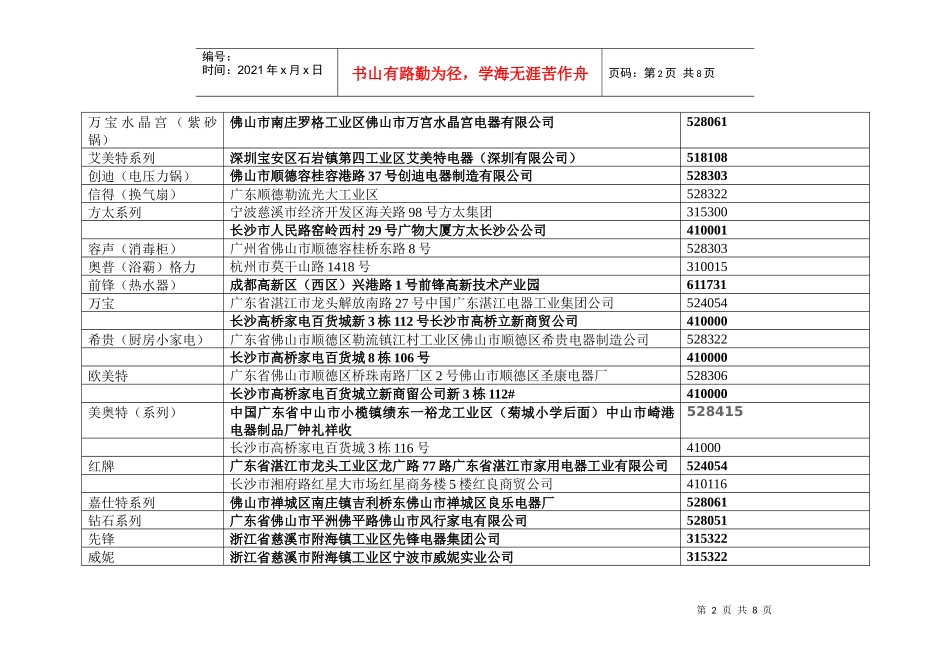 小家电品牌全攻略_第2页