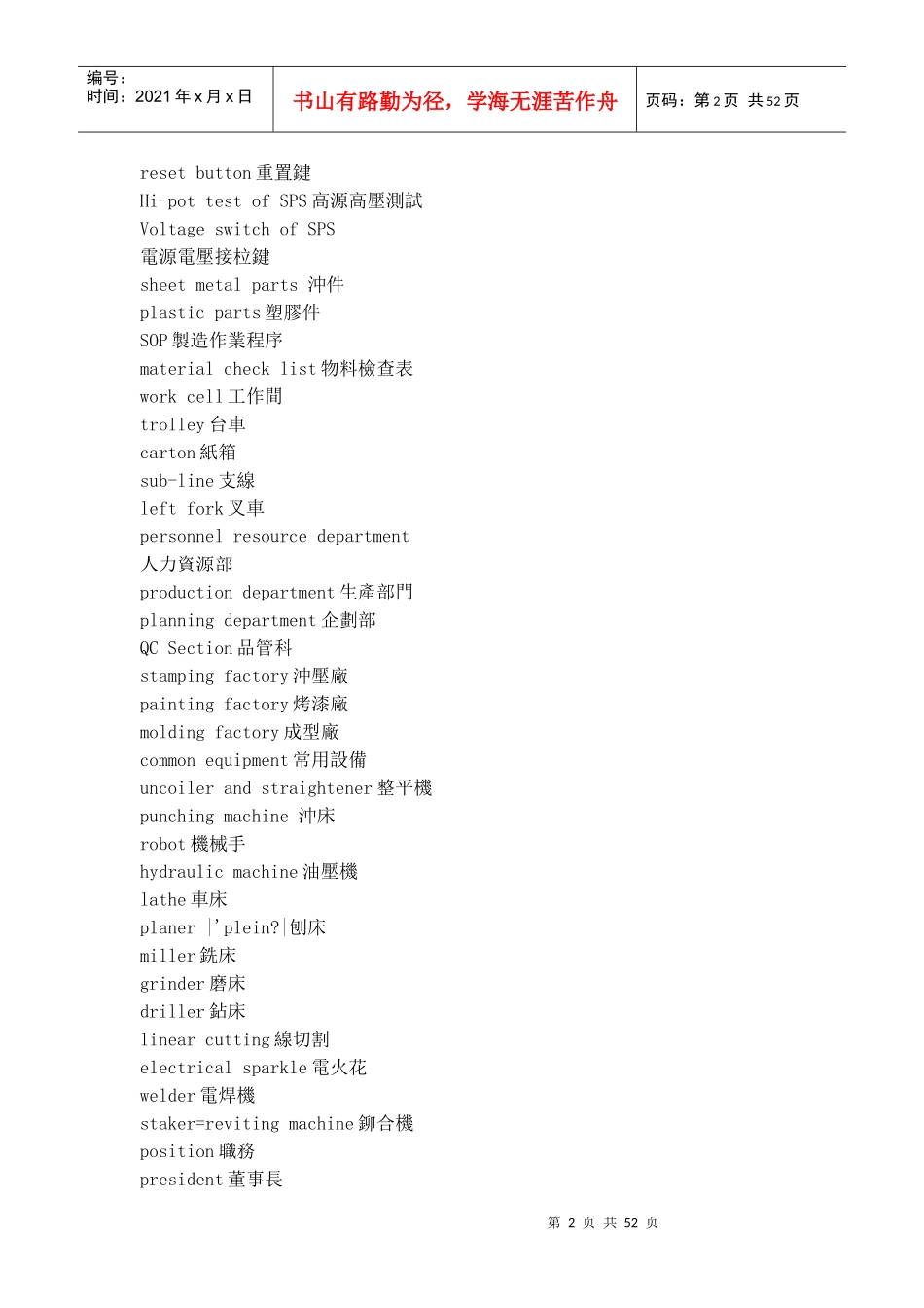 推荐模具英语_第2页