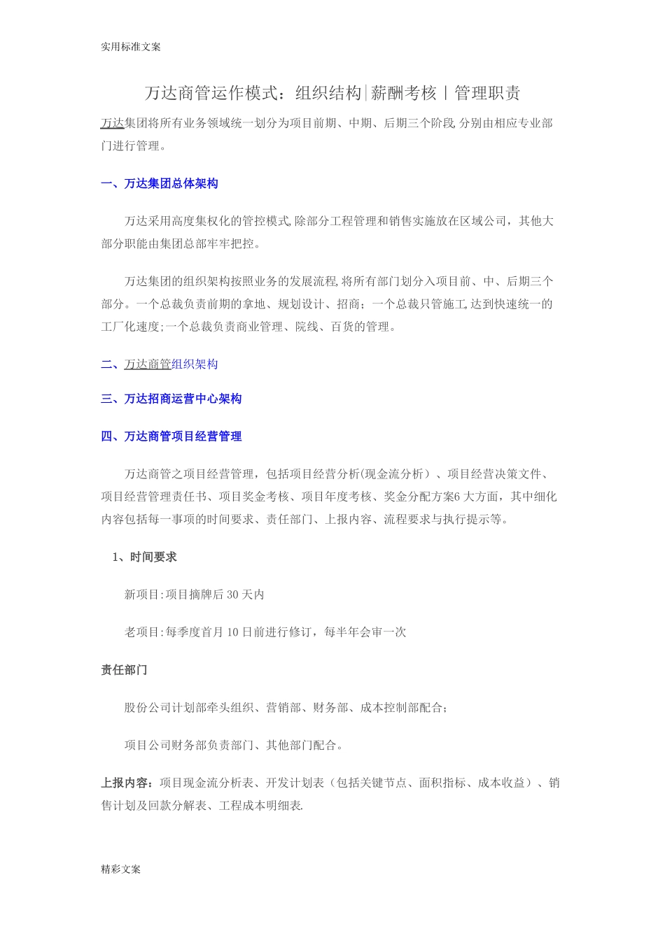 万达商业管理系统模式_第1页