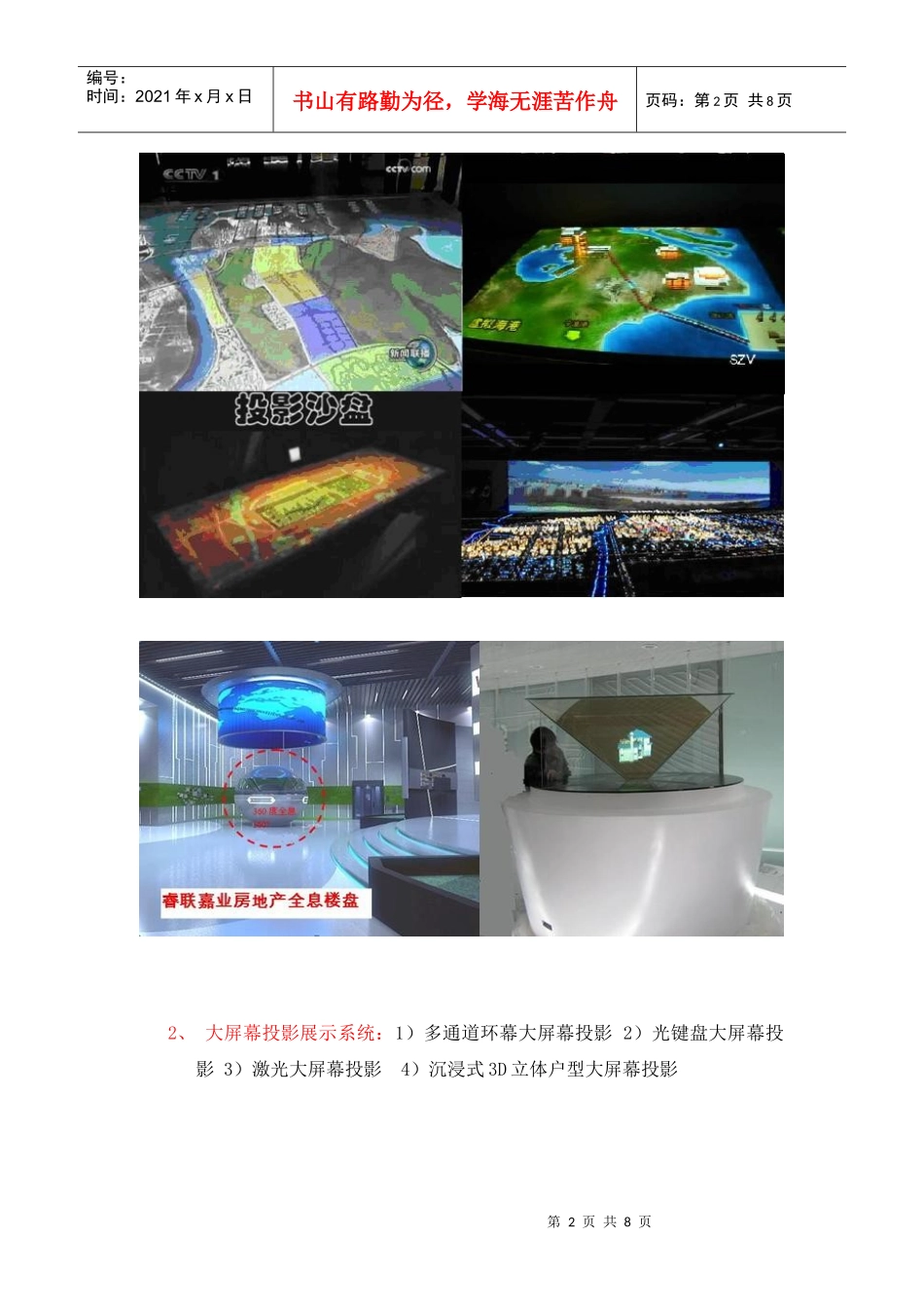 房地产展示专家：最新数字楼盘展示策划解决方案报告书_第2页
