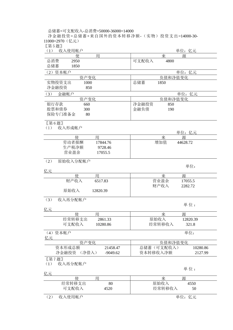 国民经济核算自学辅导_第3页