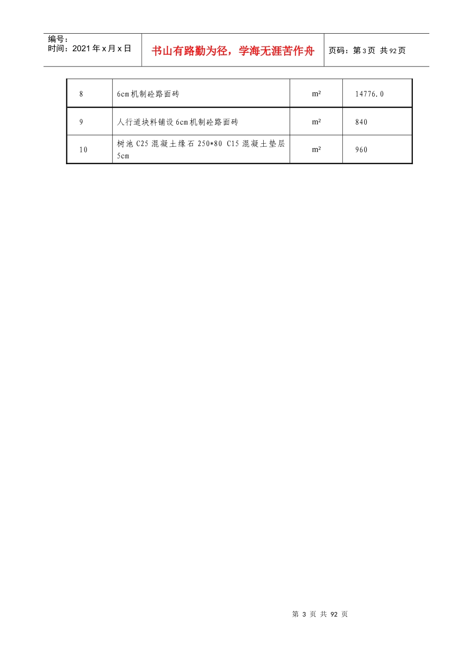 常德市敞开式小区改造工程技术标1_第3页