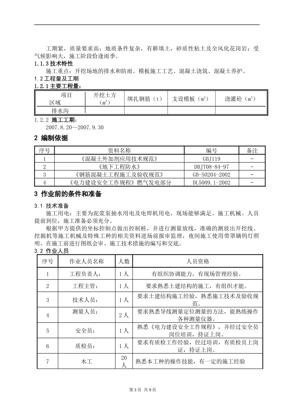 排水沟作业指导书_第3页