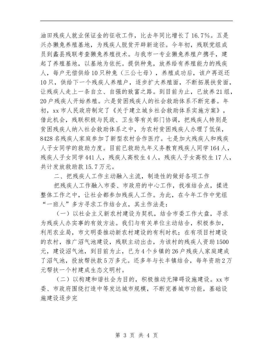 市残联2024年终工作总结暨2024年工作计划_第3页