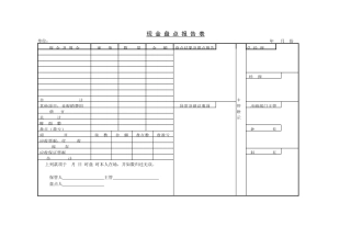 月份财务分析表
