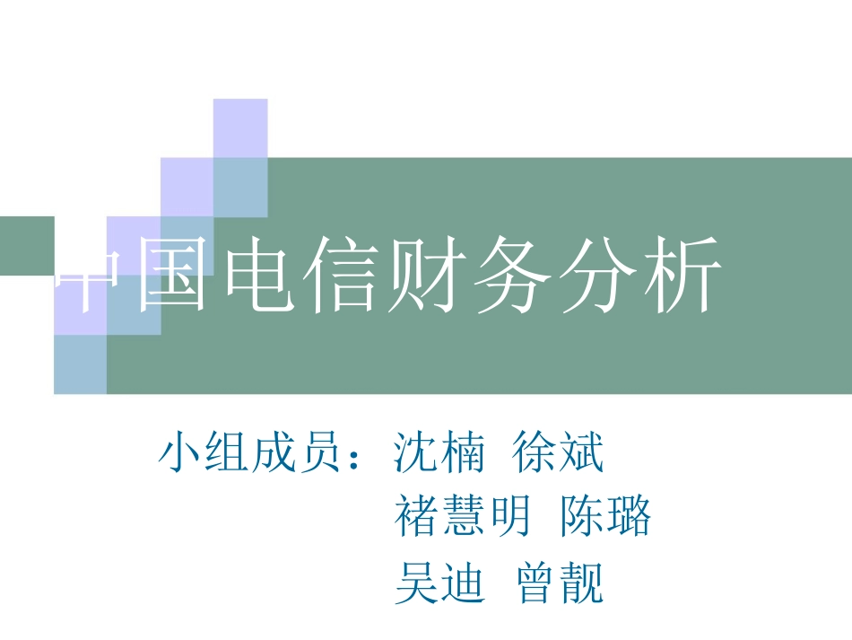 中国电信财务分析111_pdf_第2页