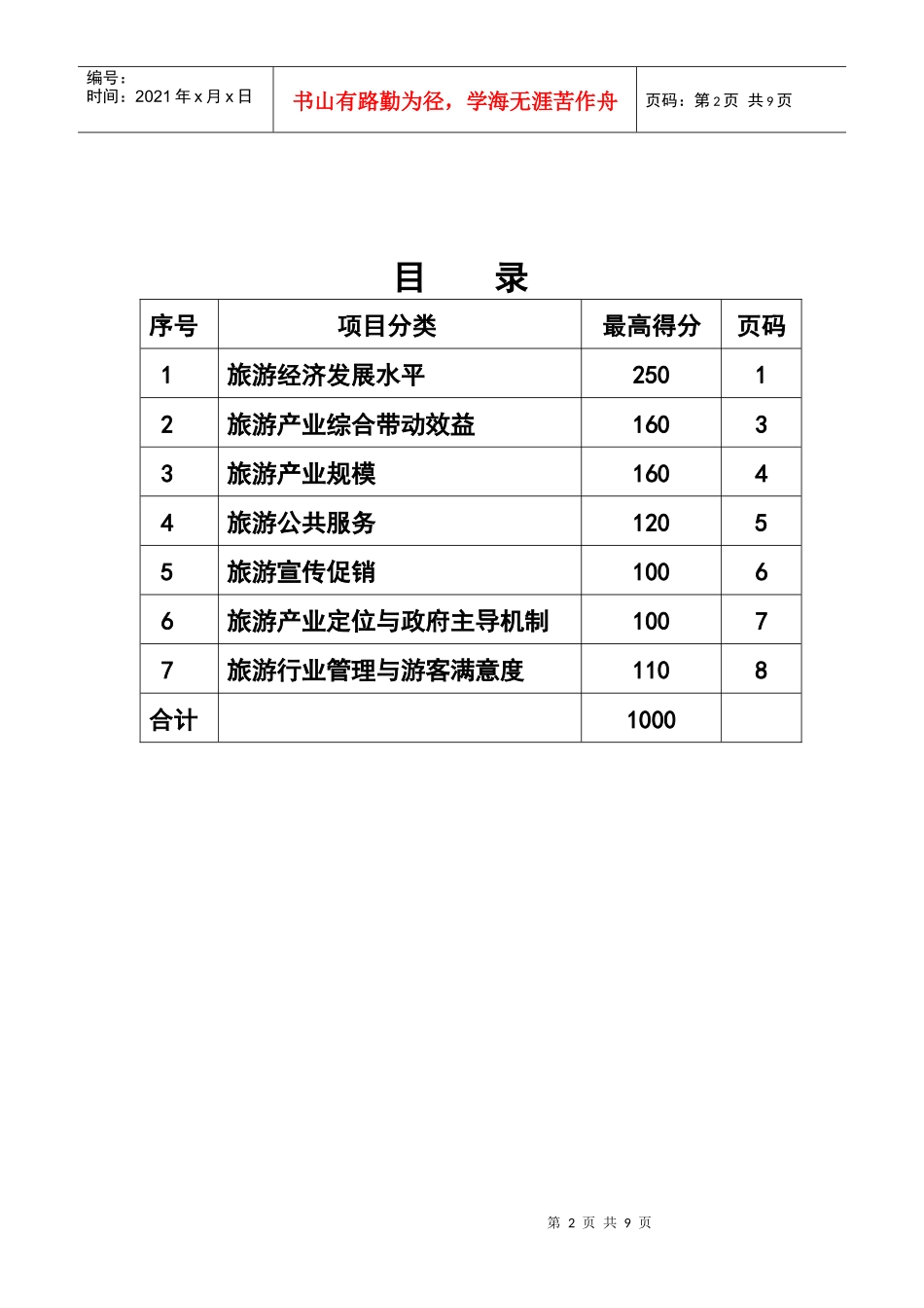 广西旅游发展十强县(市)评定标准_第2页
