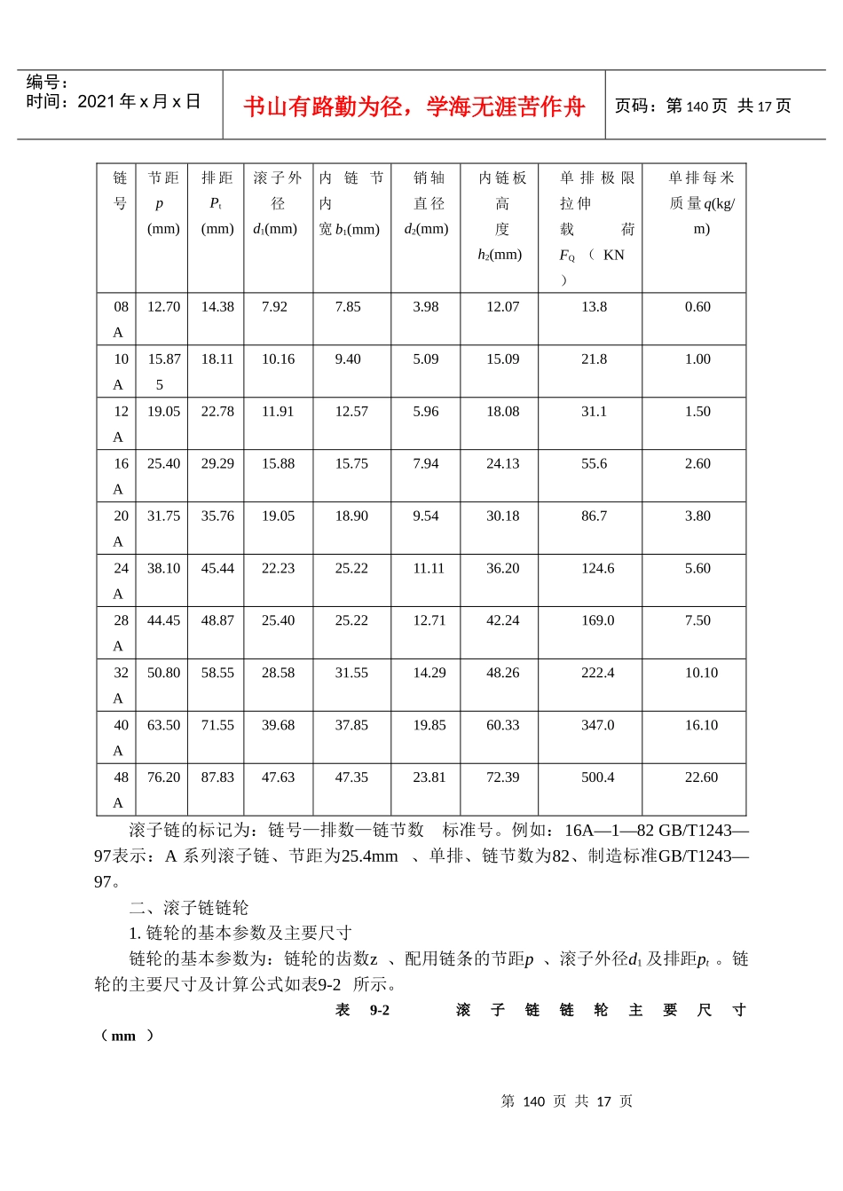 案例导入通过链式运输机和自行车上的链传动_第3页