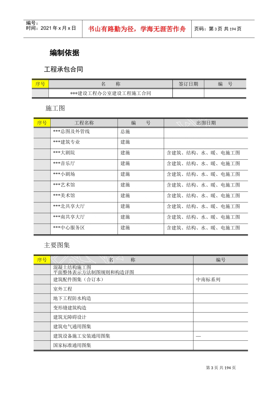 河南某艺术中心施工组织设计（中州杯鲁班奖）(DOC204页)_第3页