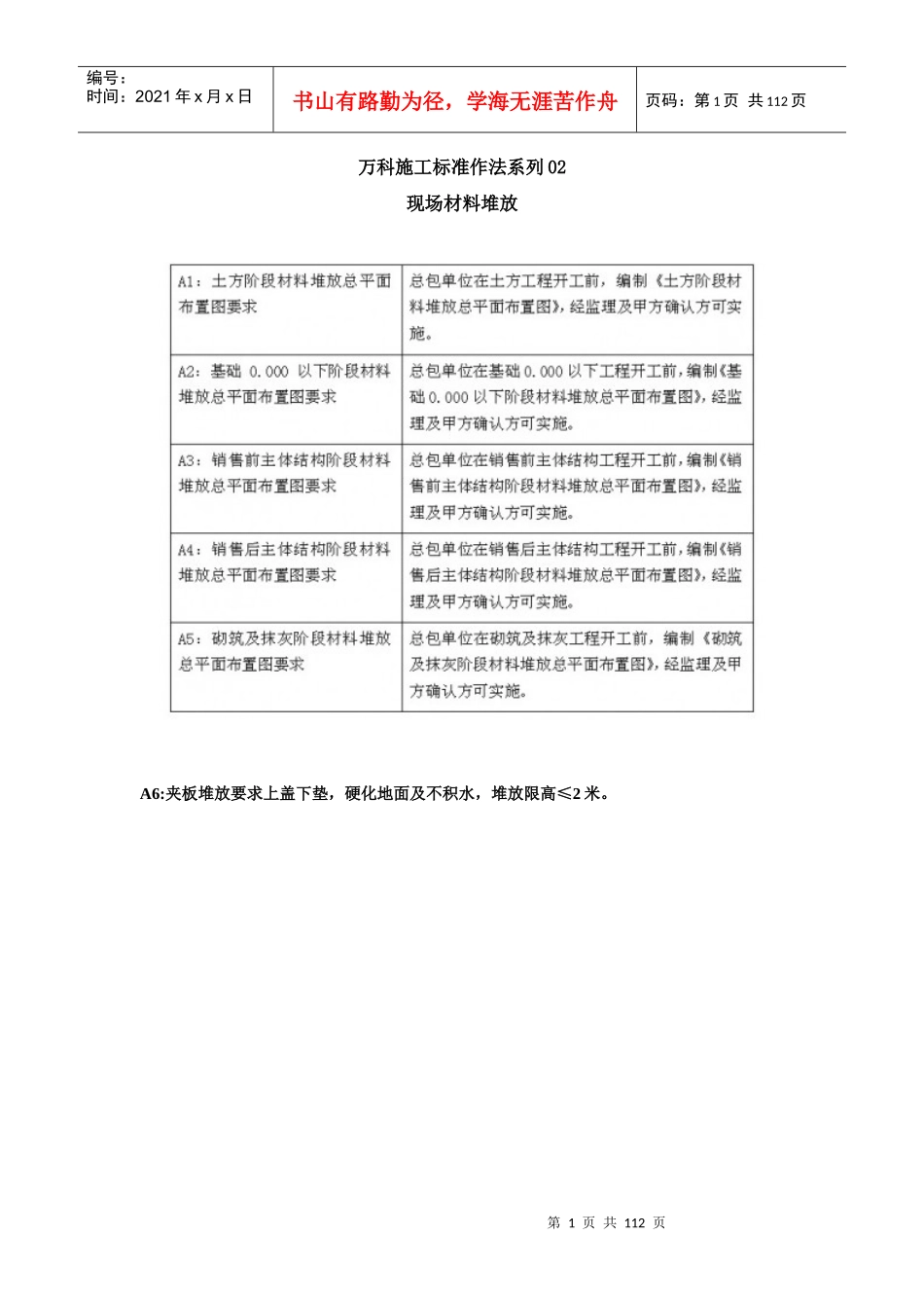 某地产施工标准作法系列_第1页