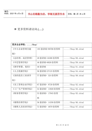 机械设计制造专业毕业实习报告