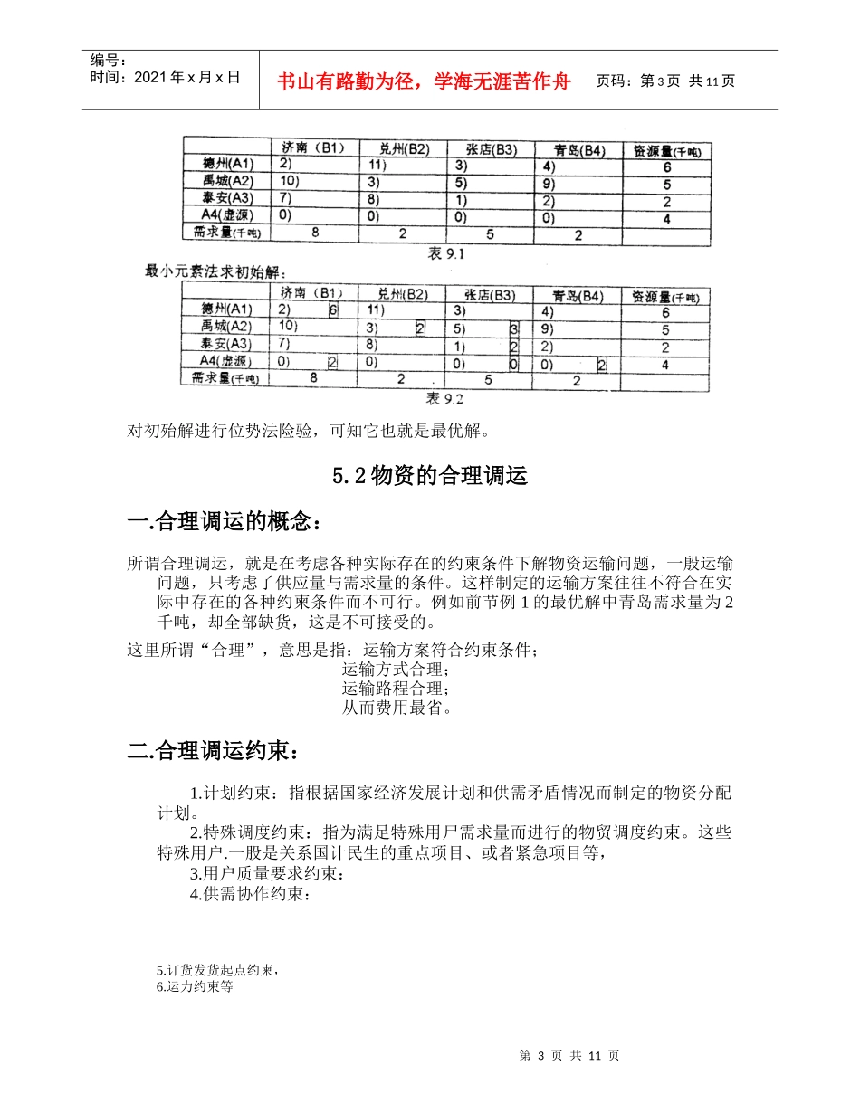 物资运输及其合理化_第3页