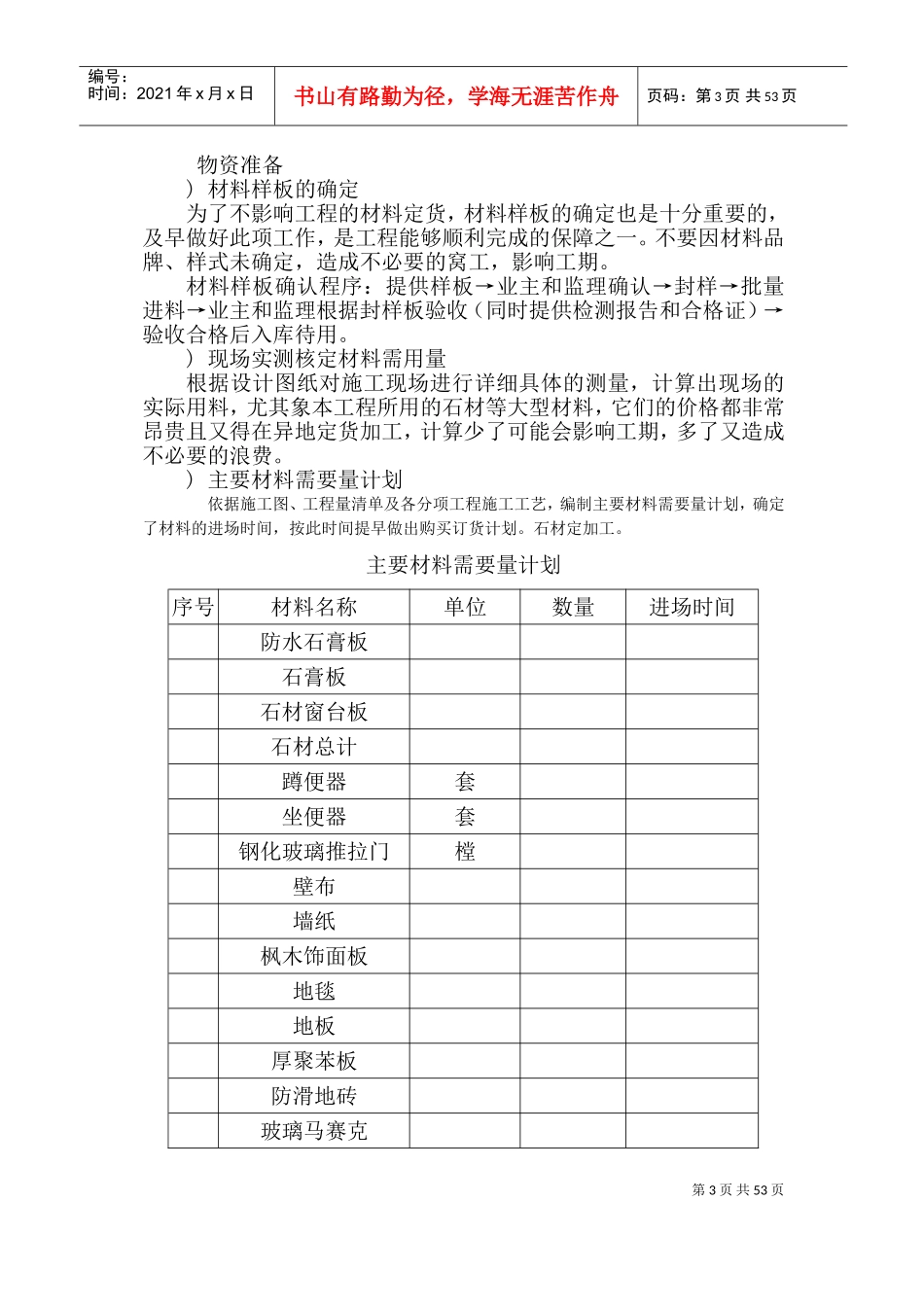 某省属重点中学新校区装修工程施工组织设计方案(DOC105页)_第3页