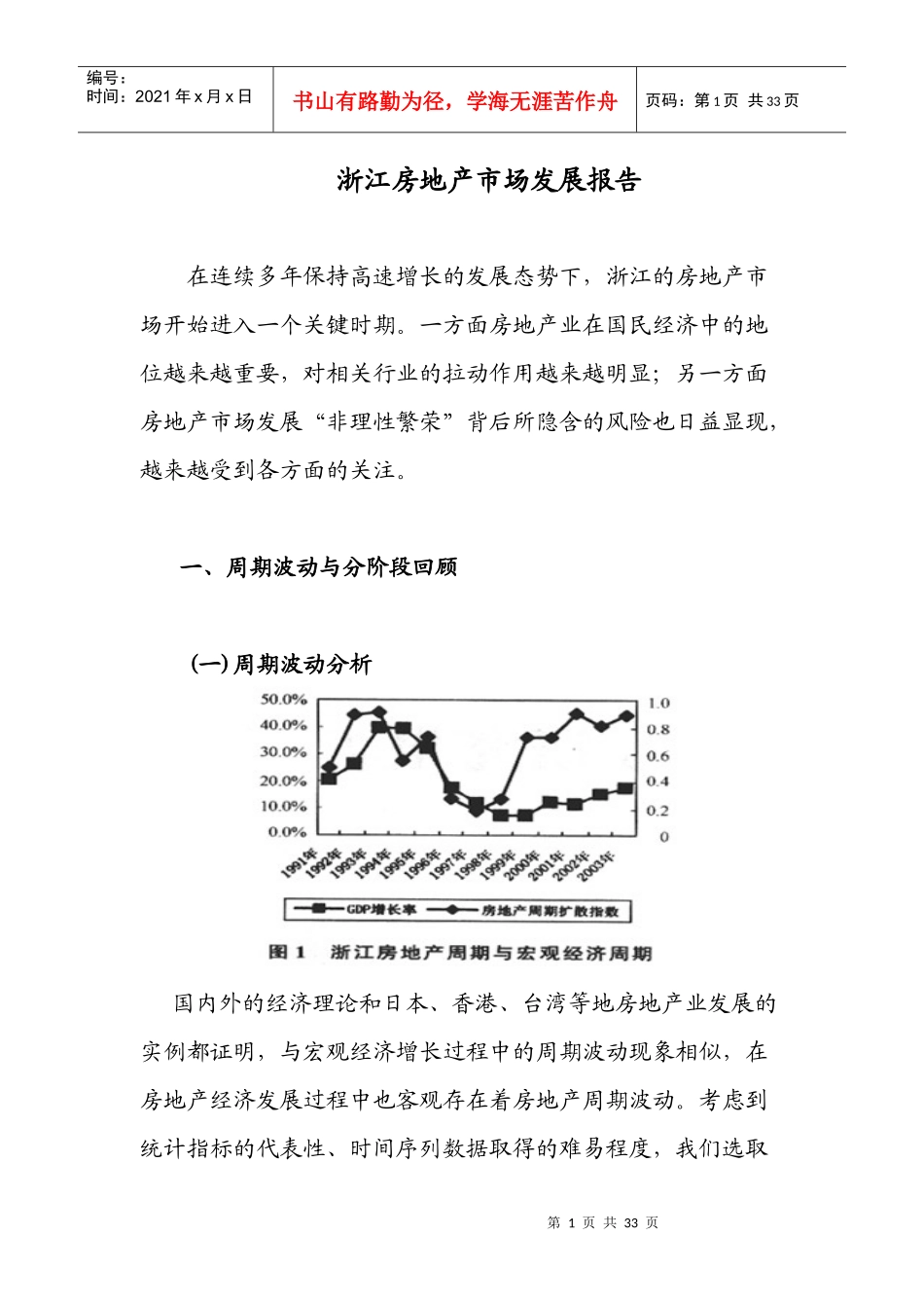 某房地产市场发展报告_第1页