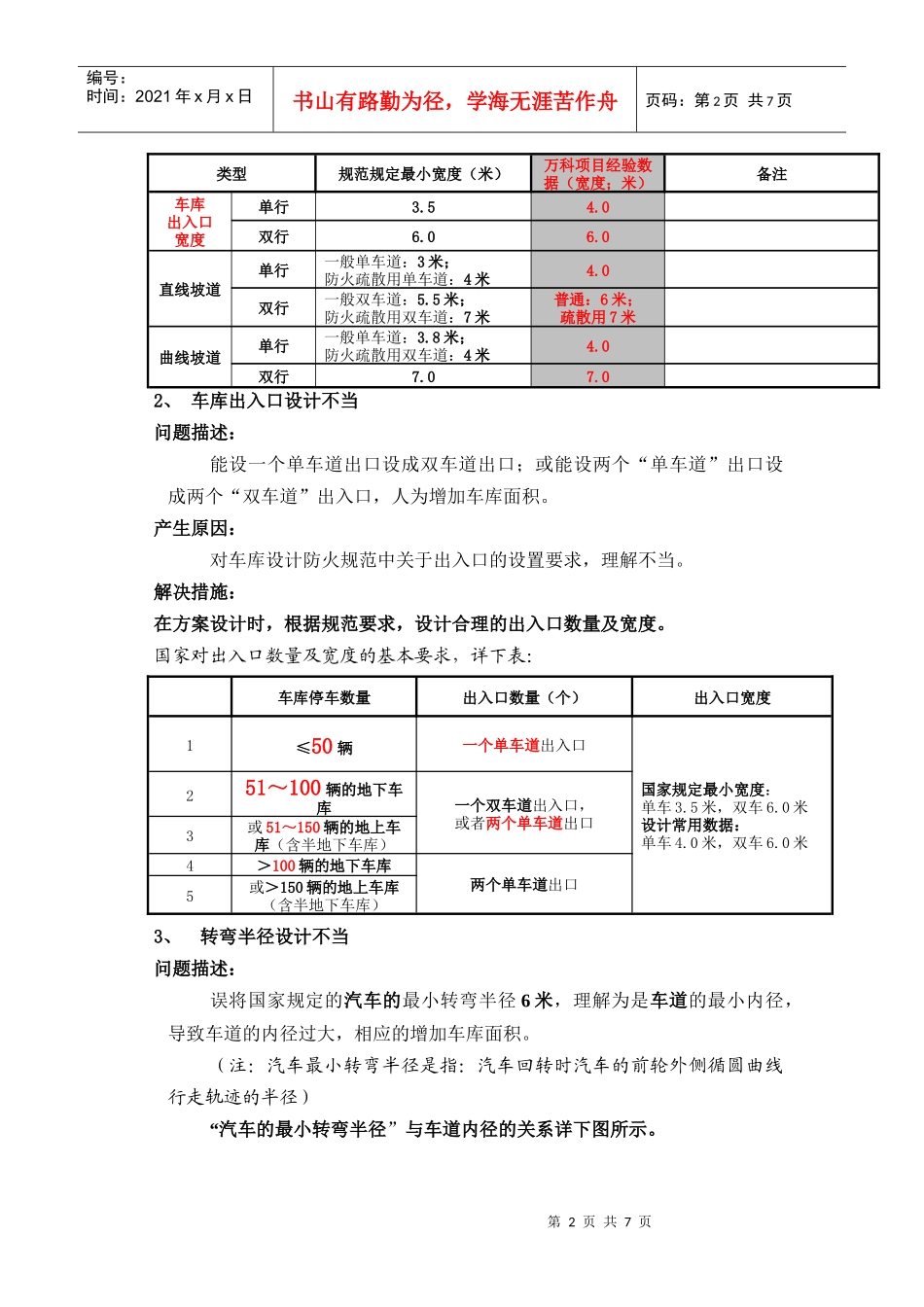 某地产车库设计分析_第2页