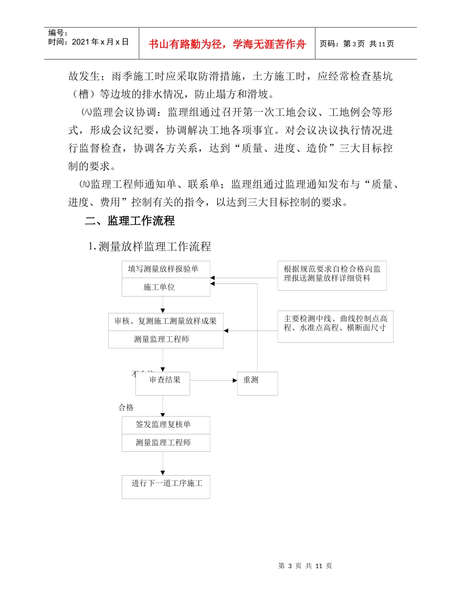 某道路拓宽改造工程监理实施细则_第3页