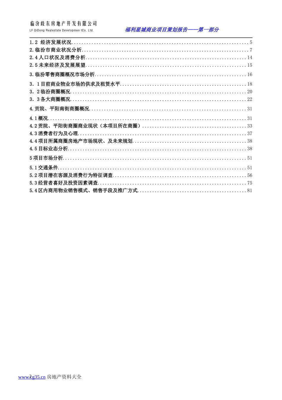 某房地产商业项目全案策划报告_第2页