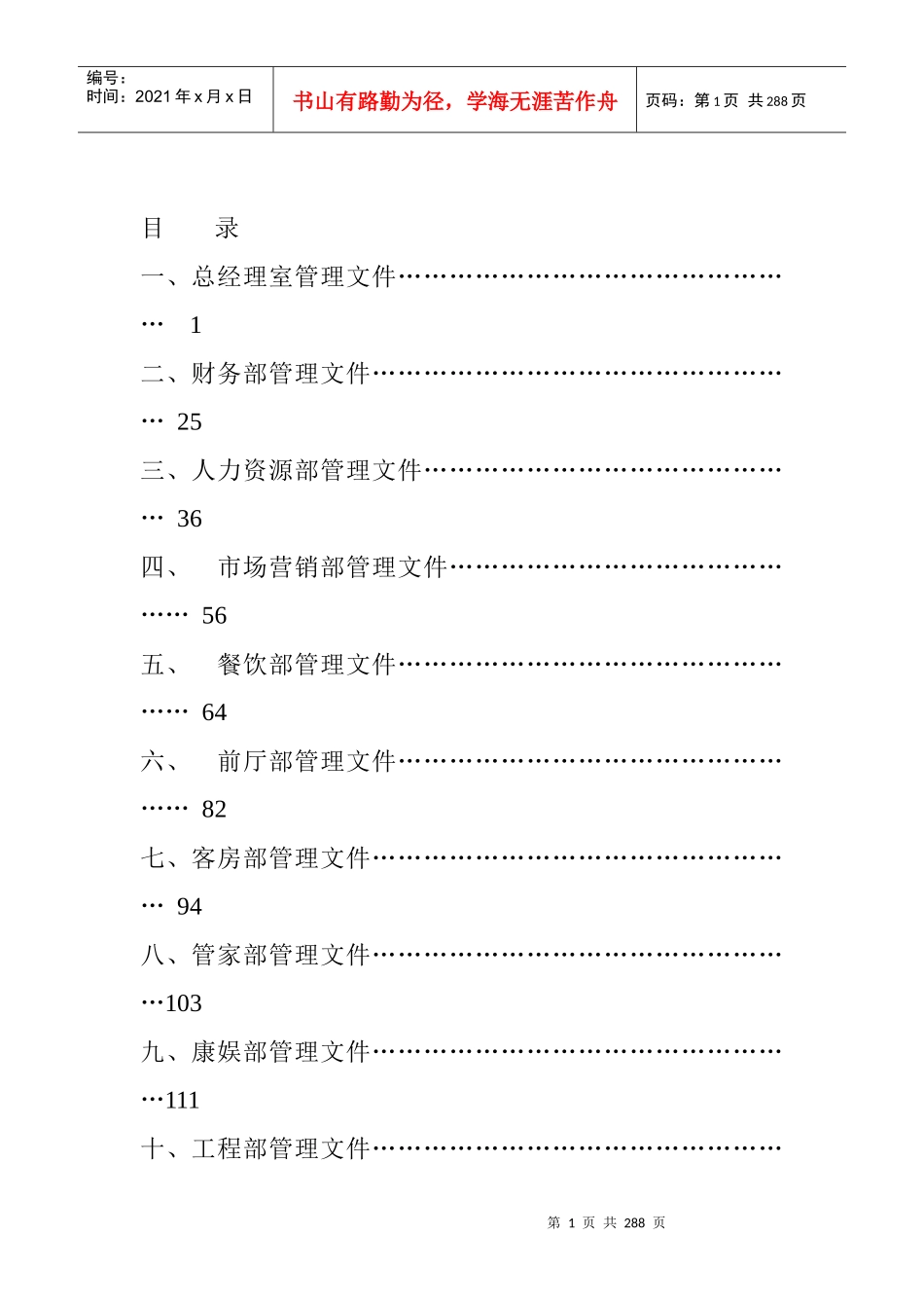 某酒店各部门岗位职责-hhghg_第1页