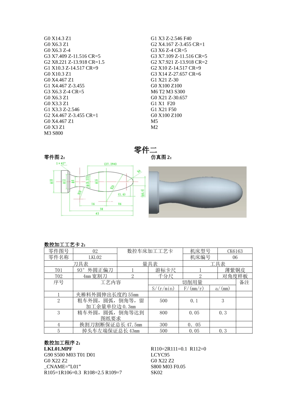 某大学数控机床实习报告_第2页
