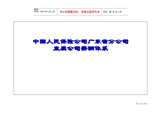 某某保险公司工资规范