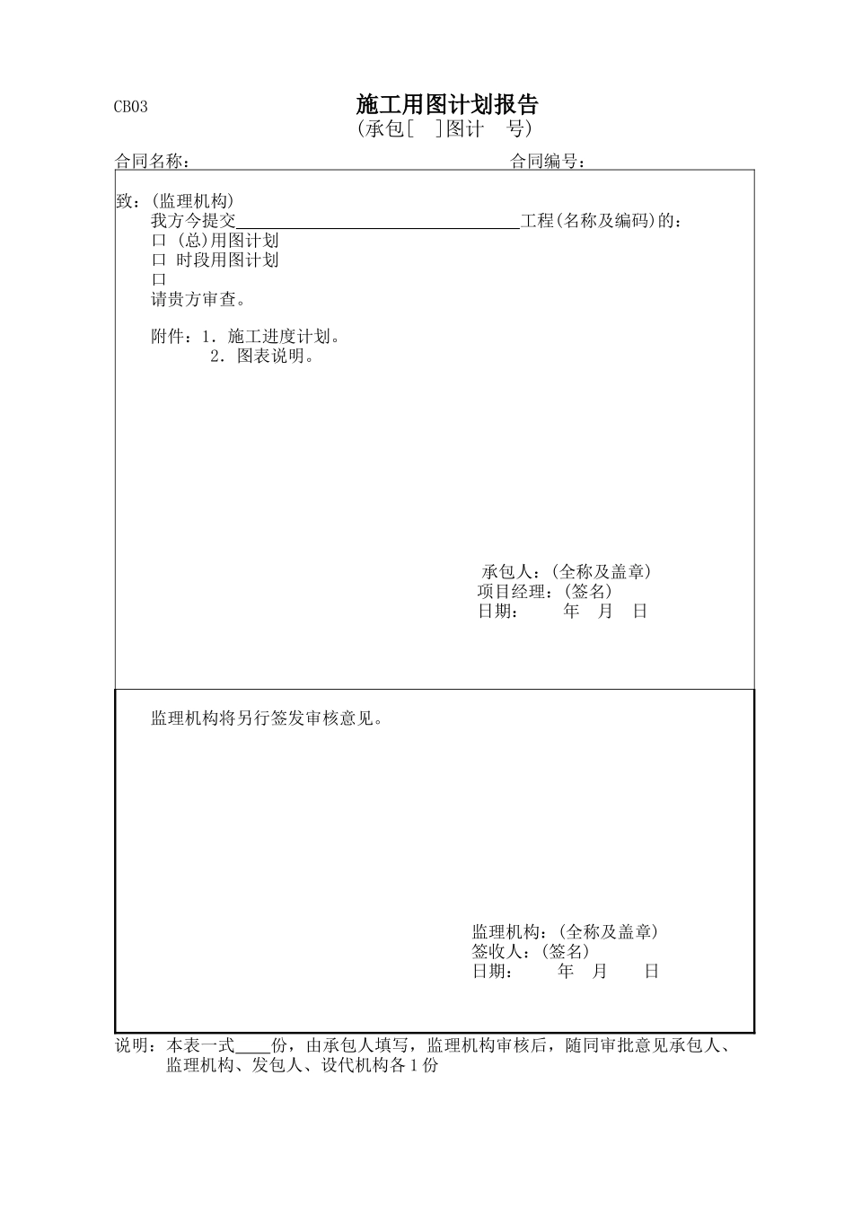 水利工程施工监理规范附表_第3页