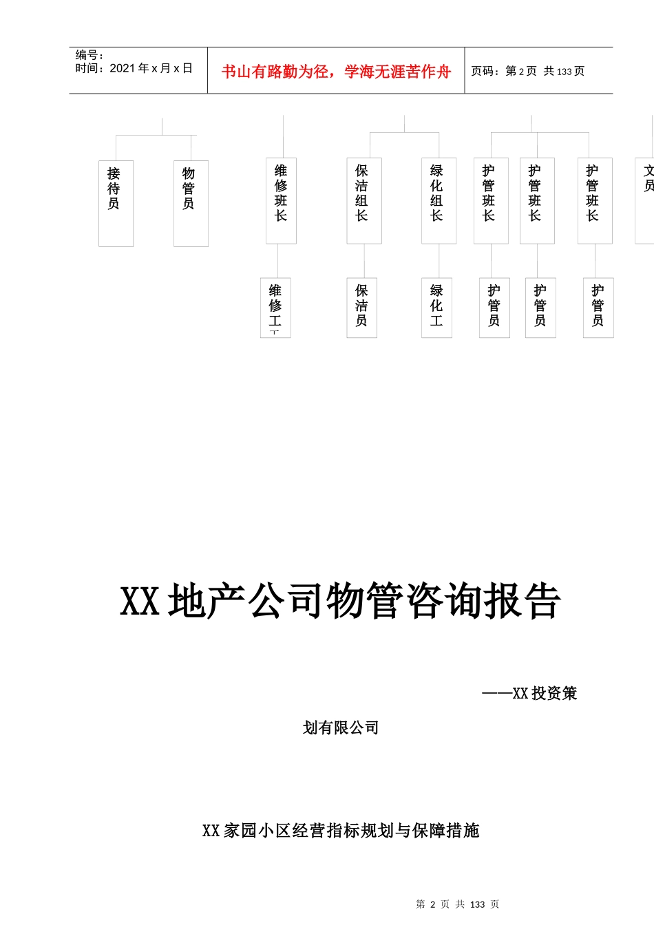 某住宅小区物业全面管理方案_第2页