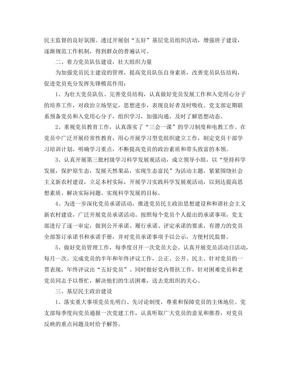 村党支部年工作计划范例 _第3页