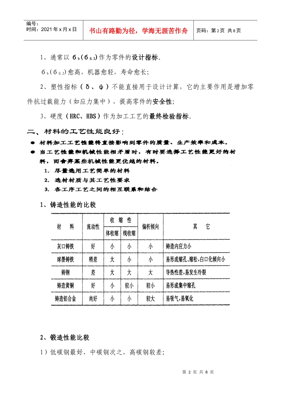 浅析机械零件选材_第2页