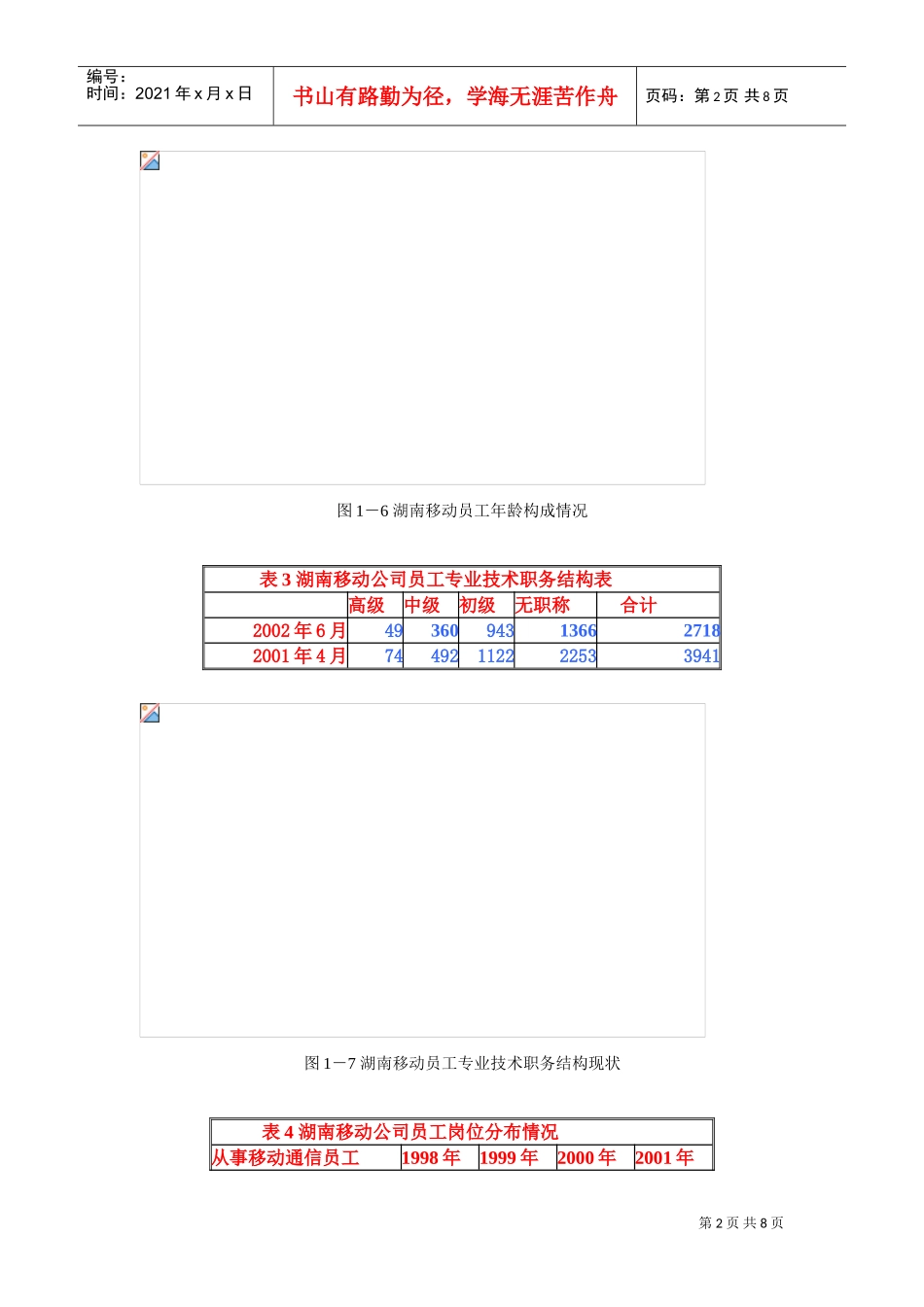 湖南移动通信公司人力资源现状与分析_第2页