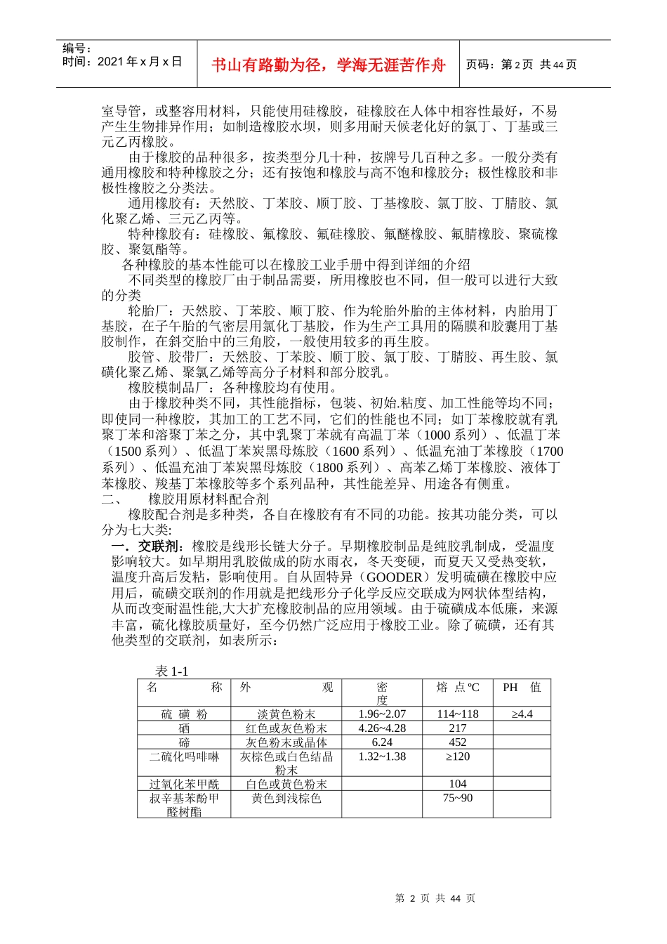 橡胶制品工艺_第2页