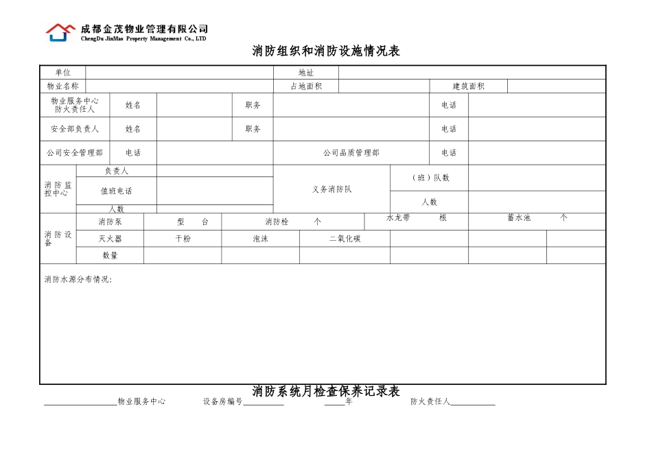 物业管理公司监控室值班记录(DOC38页)_第2页