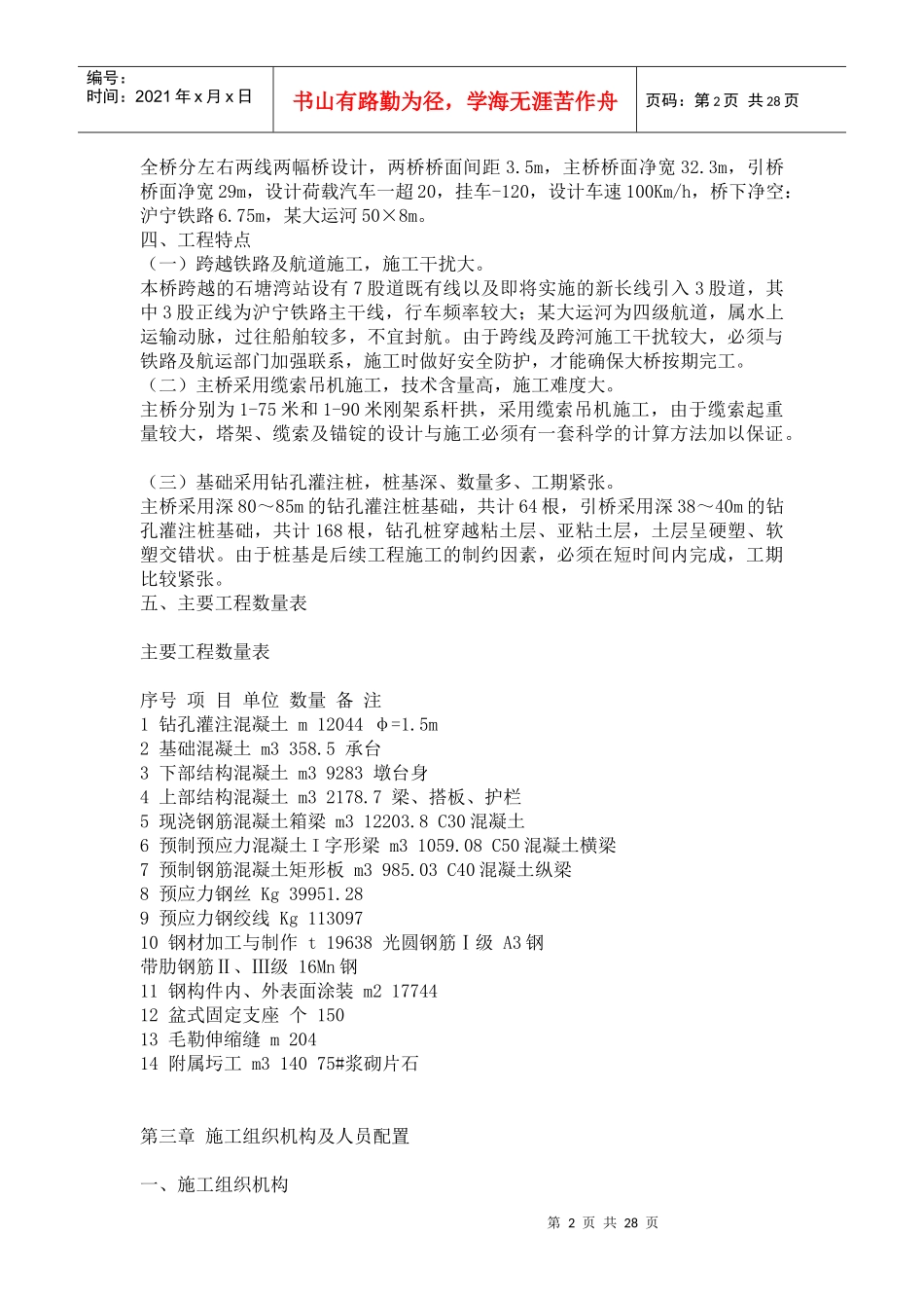 某高速公路某运河大桥绿化工程_第2页