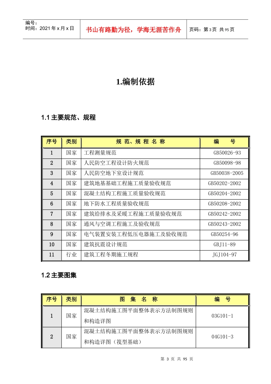 江苏苏中--人防工程施工组织设计_第3页