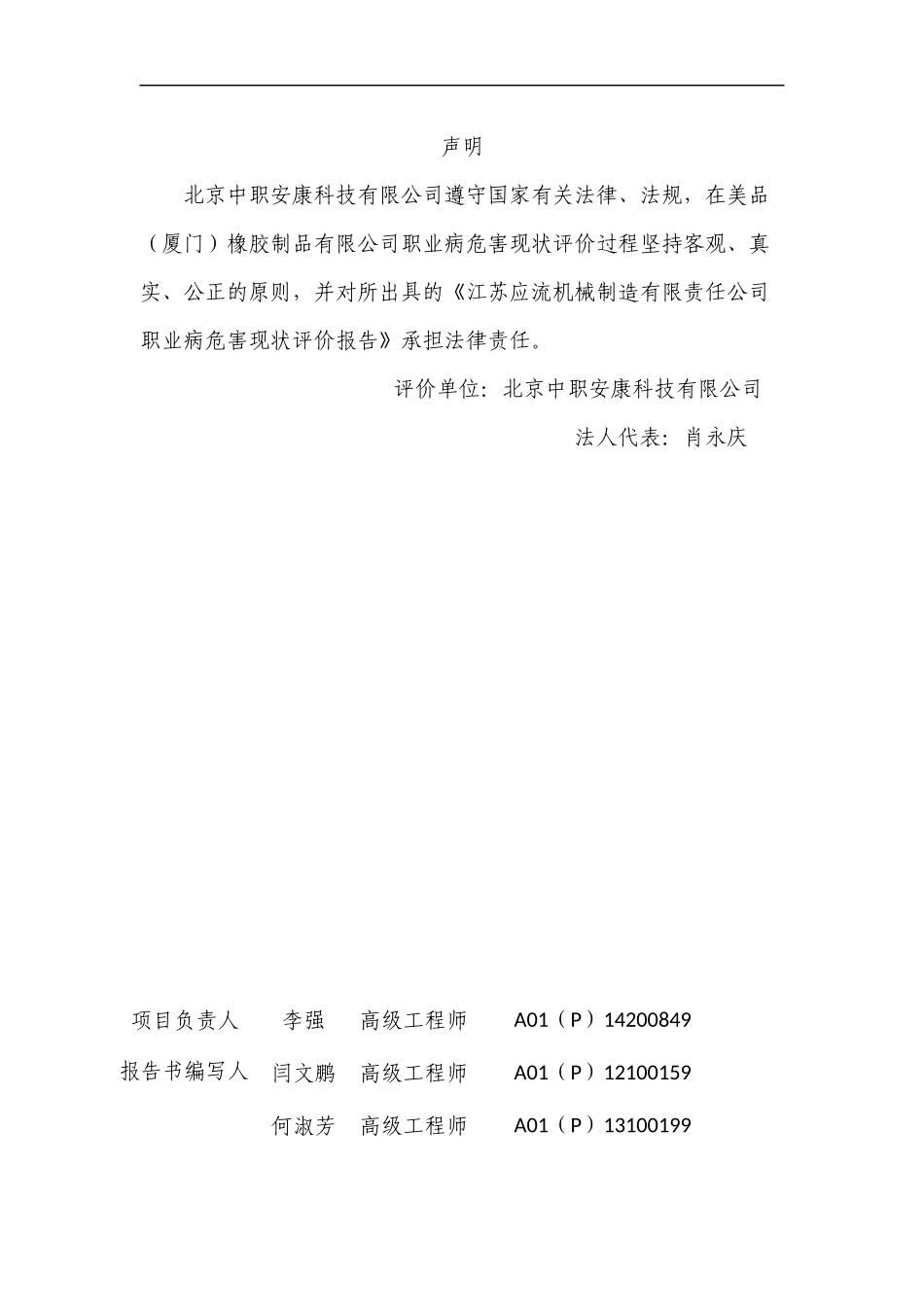 江苏应流机械制造有限责任公司现状评价电子稿(修正稿)_第2页