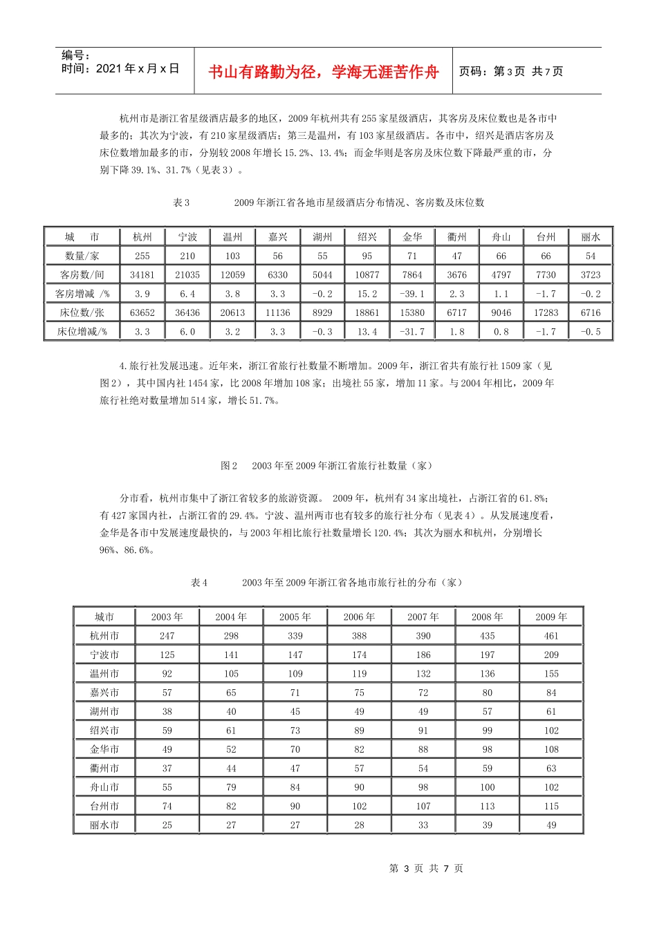 浙江旅游业发展现状研究_第3页