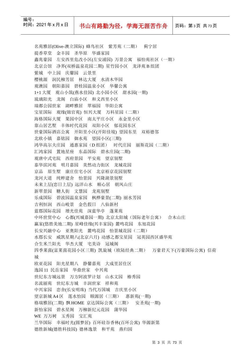 楼盘名一万个_第3页